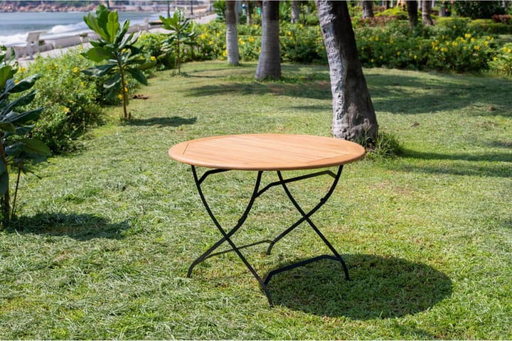 Cafébord - Svart - Utemöbler - Trädgårdsbord & Utebord - Cafebord