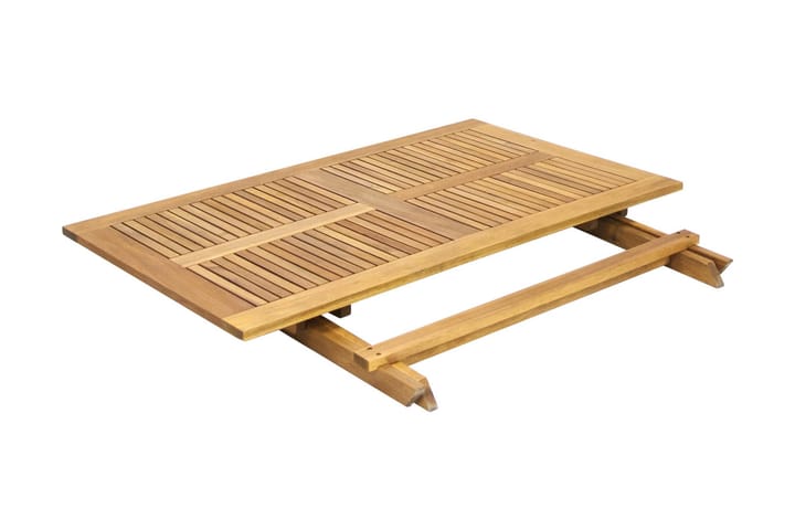 Bord FINLAY 110x75xH72cm hopfällbart trä: Akacia - Utemöbler - Trädgårdsbord & Utebord - Matbord ute
