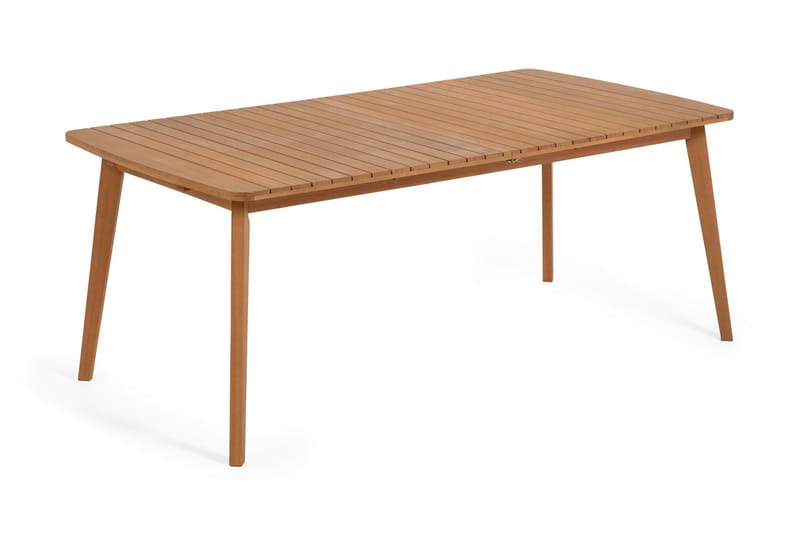 HANZEL Förlängningsbart Matbord 240 cm Natur - Utemöbler - Trädgårdsbord & Utebord - Matbord ute
