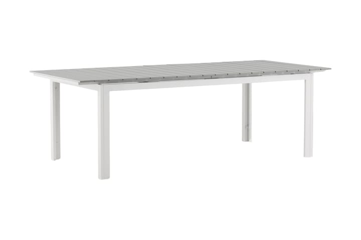 LEVELS Förlängningsbart Matbord 224-324 cm Grå/Vit - Venture Home - Utemöbler - Trädgårdsbord & Utebord - Matbord ute