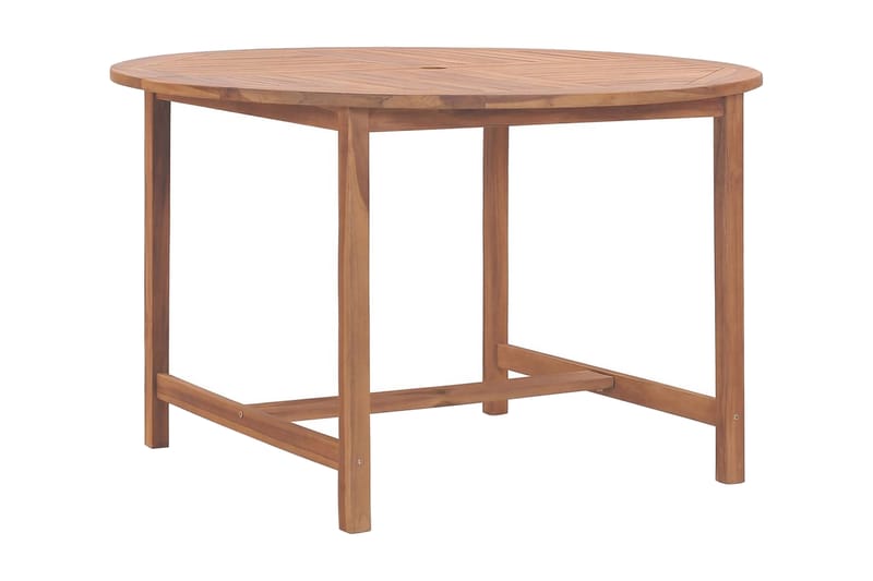 Matbord för trädgården 110x75 cm massiv teak - Brun - Utemöbler - Trädgårdsbord & Utebord - Matbord ute