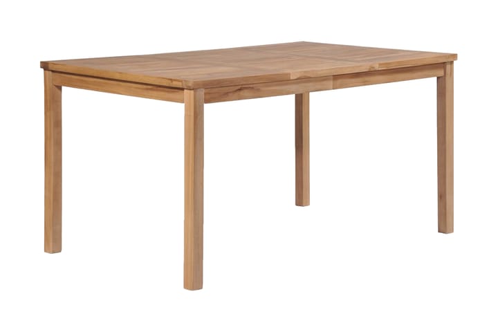 Trädgårdsbord 150x90x77 cm massiv teak - Brun - Möbler - Vardagsrum - Soffbord & vardagsrumsbord - Soffbord