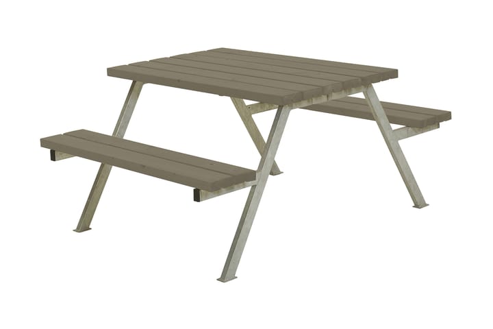 PLUS Alpha Bord/Bänkset 118 cm - Utemöbler - Trädgårdsbord & Utebord - Picknickbord