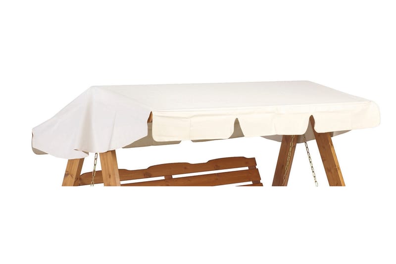 HILLERSTORP Hammocktak Polyester/PU Beige - Utemöbler - Trädgårdsbord & Utebord - Cafebord