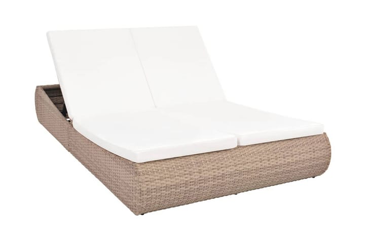 Solsäng konstrotting beige - Beige - Möbler - Sovrum - Sängbord