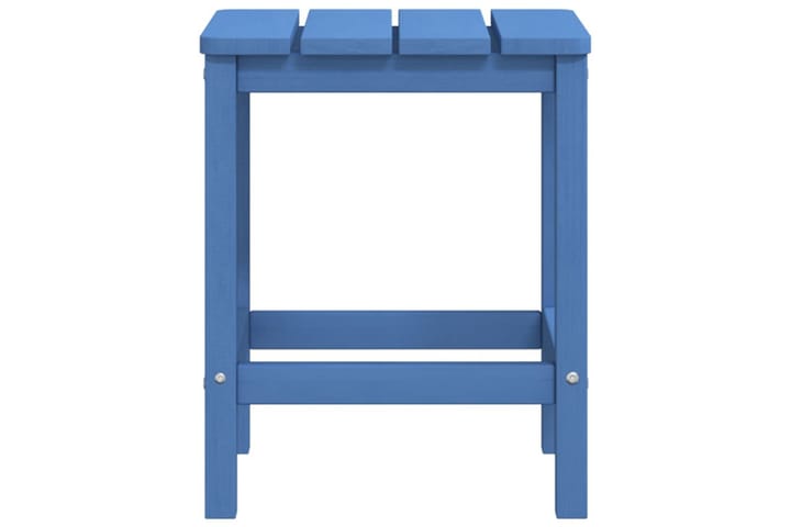 Adirondack bord aquablå 38x38x46 cm HDPE - Blå - Utemöbler - Utestolar & fåtöljer - Solstol - Däckstol