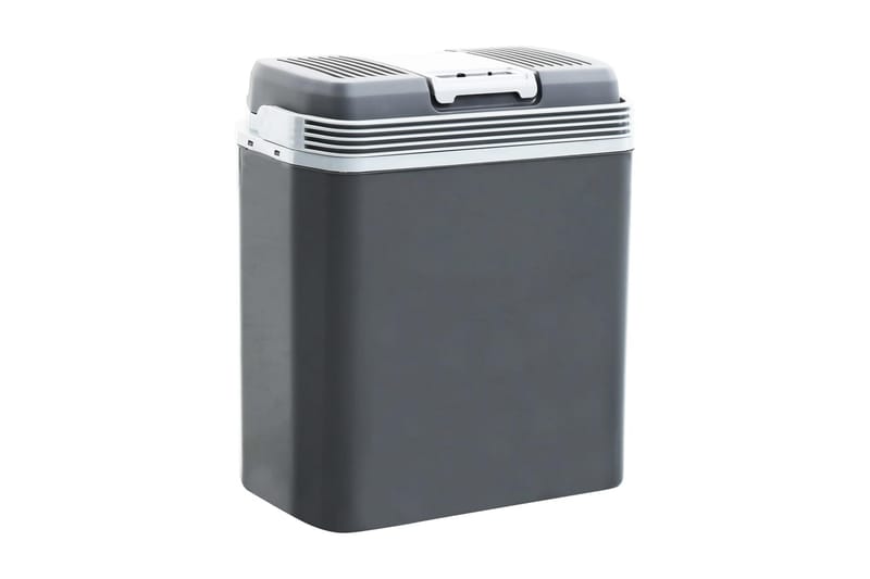 Portabel termoelektrisk kylbox 20 L 12 V 230 V E - Grå - Utemöbler - Utomhusförvaring - Kylbox