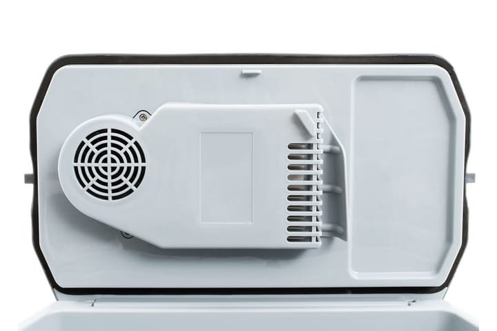 Portabel termoelektrisk kylbox 20 L 12 V 230 V E - Grå - Utemöbler - Utomhusförvaring - Kylbox